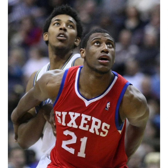 Thaddeus Young 76ers St Patrick's Day Jersey XXL - Picture 13 of 13